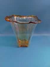 ANNI 90' LA MURRINA MURANO VENEZIA VASO GIGANTE  VETRO SOFFIATO COLOR GIALLO