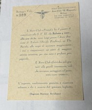 biglietto/invito d'ingresso