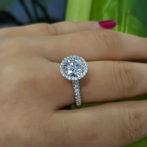 Anello solitario diamante