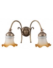 Applique in ottone da casa con