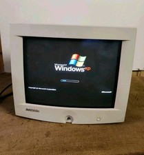  Olidata MR1713 CRT VGA a Colori 17" Vintage Computer Monitor RetroGame✅X Ibm..