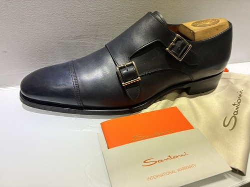 Santoni monk strap doppia