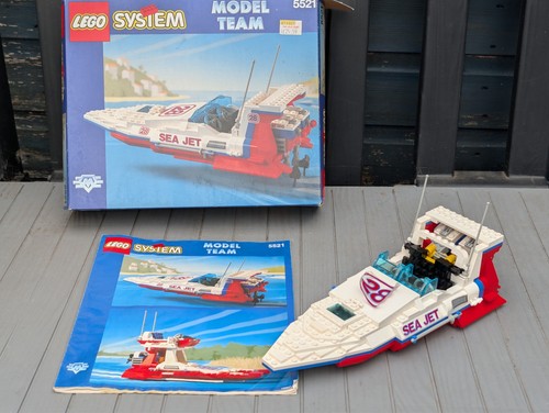 Lego system model - model, jet