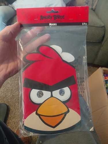 Angry birds costume - angry,