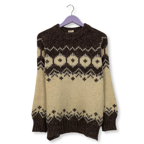 Maglione vintage crema - maglione,