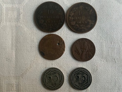 Centesimi 1894 1866 - 10, 5