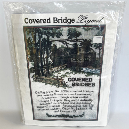 Kit punto croce vintage - , ponti