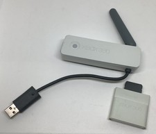 Adattatore Wifi Wireless Ufficiale Microsoft Xbox 360 + Scheda di Memoria 256mb