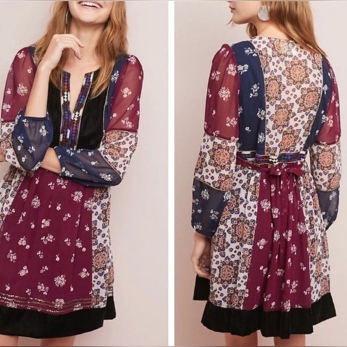 Abito anthropologie maeve boho - anthropologie,