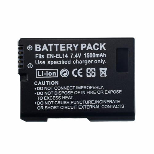 Batteria per nikon el14a - batteria,