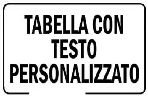 Cartello segnaletico tabella - segnaletico,