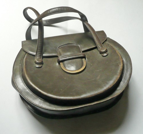 Borsa pelle marrone - borsa,
