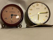 SVEGLIA SWISS ALPROSA E SWIZA MIGNON ANNI 50