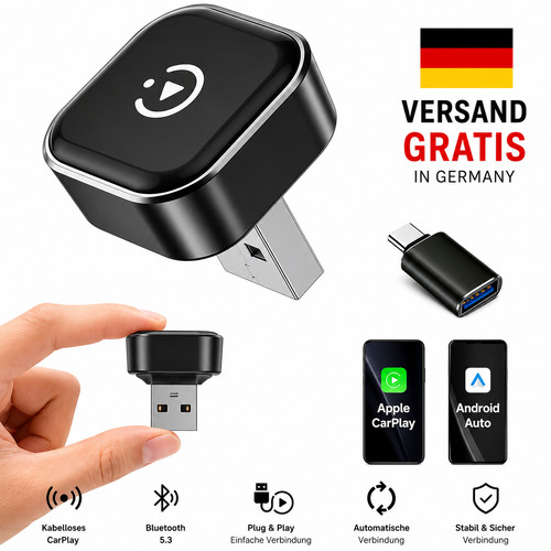 Adattatore auto 2in1 wireless - auto,