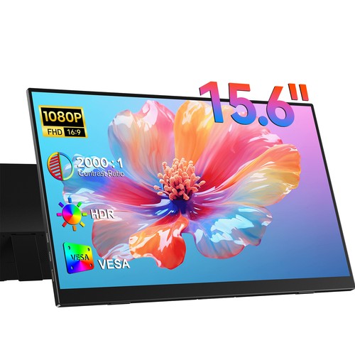 Monitor portatile 1080p - monitor, 15,6"