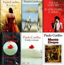 Libro Paulo Coelho. Bompiani. RCS. Vari titoli. Vari anni. Rari.