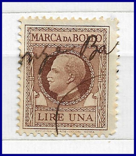 Marca bollo regno 1939 lire - da,