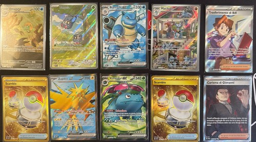 Pokémon lotto carte - 10, foil