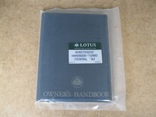 Manuale Lotus Esprit Turbo