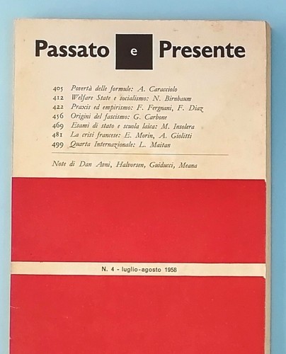 Passato presente - passato,