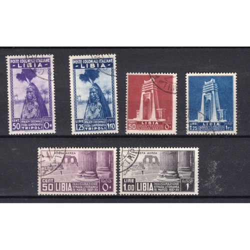 1936 libia fiera di - libia,