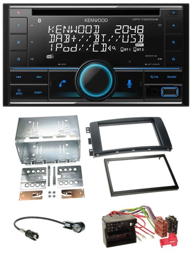 Kenwood 2din dab usb - dab, mp3