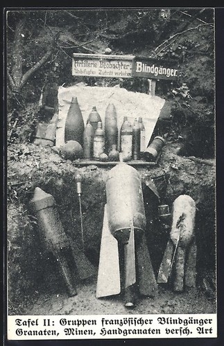 Cartolina ciechi francesi
