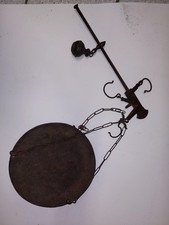 ANTICA BILANCIA PESA STADERA STEMMA SAVOIA FERRO BATTUTO ROMANO PRIMI '900. BR26