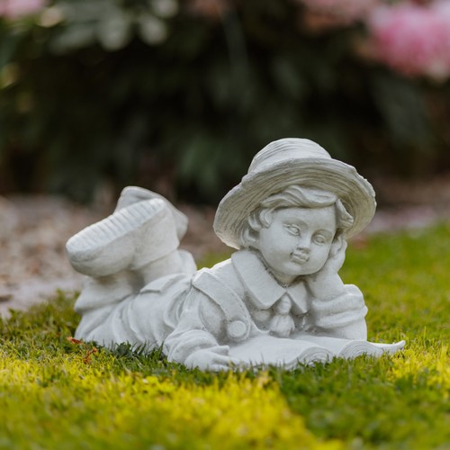 Ragazzo con libro figura per