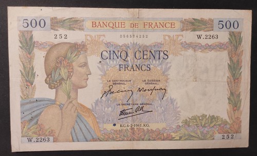 Francia banconota 500 - banconota, da