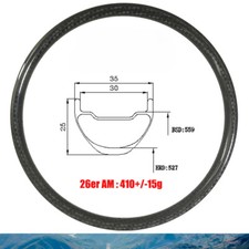 26er 35X25mm MTB AM bicicletta
