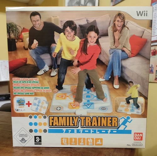 Box family trainer wii - box, nuovo