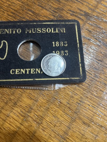 Moneta centenario benito - moneta,