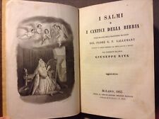 I Salmi e i Cantici della Bibbia di Lallemant, traduzione italiana Giuseppe Riva