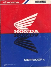 HONDA CBR600 F,FX CBR600 F4 1999 MANUALE OFFICINA ORIGINALE DI FABBRICA
