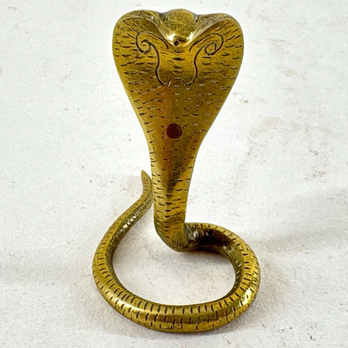Vintage brass cobra - vintage,