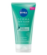 NIVEA Derma Skin Clear Scrub Viso Anti Imperfezioni 150 ml Scrub esfoliante per