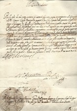 LETTERA AUTOGRAFA DEL DUCA DI