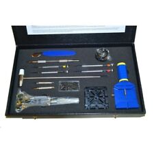 KIT ATTREZZI RIPARAZIONE MANUTENZIONE OROLOGI ATTREZZI - 31 PEZZI