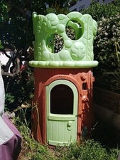 gioco da giardino della smoby. Albero con due piani,  scaletta e botola.