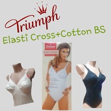 TRIUMPH BODY ELASTI CROSS+COTTON BS SENZA FERRETTO COTONE