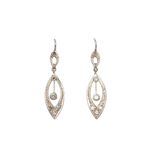 Orecchini vintage goccia con - orecchini,