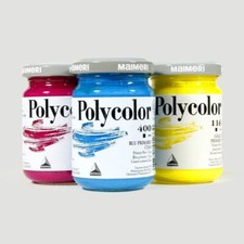 MAIMERI POLYCOLOR COLORI ACRILICI 140 ML IN BARATT. 47 TINTE + REFLECT