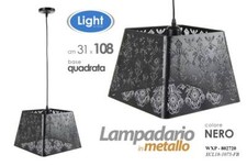 LAMPADARIO METALLO SALOTTO