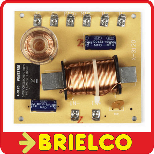 Filtro crossover vias 150w - crossover,