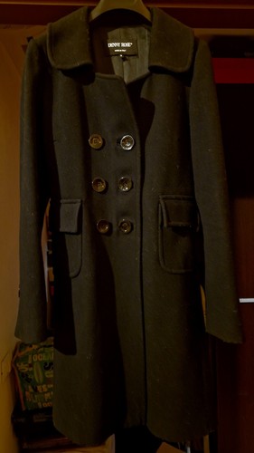 Cappotto elegante nero denny - elegante,