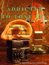 Takamine G SeriesTK-40B BASS Preamplificatore per chitarra / NOS / Rivenditore autorizzato / Parte OEM