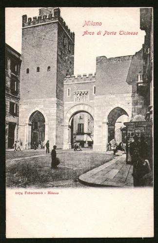 Milano arco di porta - -,
