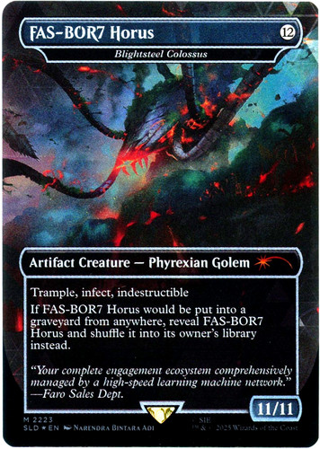 Fas bor7 horus - (rainbow, foil)