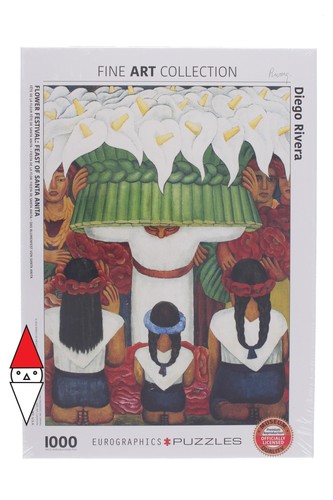Puzzle arte eurographics - puzzle,